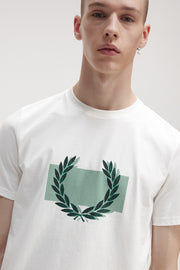 T-shirt Fred Perry Bloc Laurel Wreath