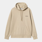 Felpa Carhartt Hooded Script Embroidery