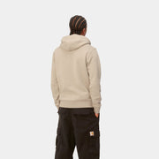 Felpa Carhartt Hooded Script Embroidery