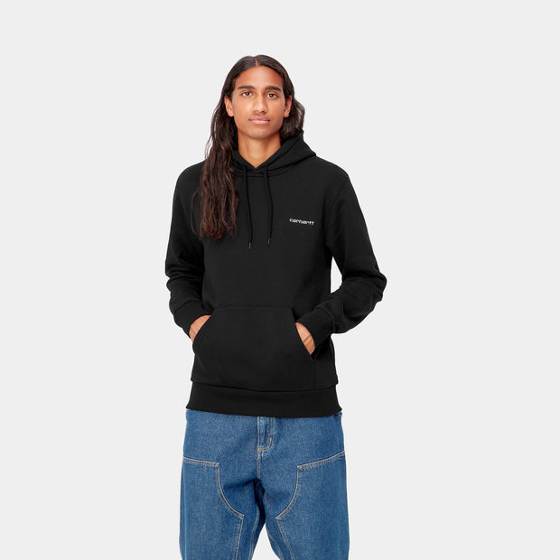 Felpa Carhartt Hooded Script Embroidery