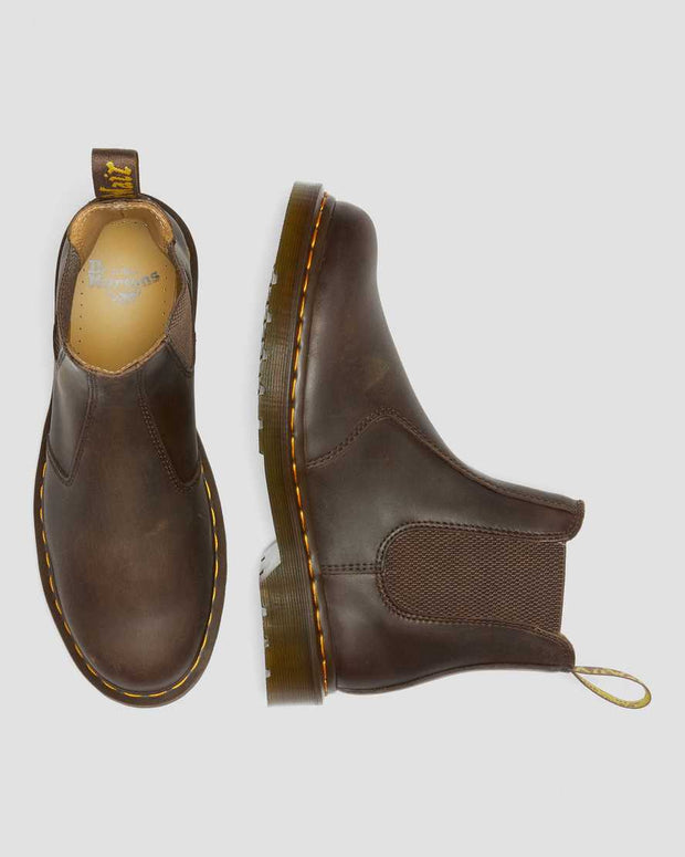 Fordampe Beloved Krudt Dr Martens 2976 Chelsea DB Brown Crazy Horse Boots – Check-Is Store